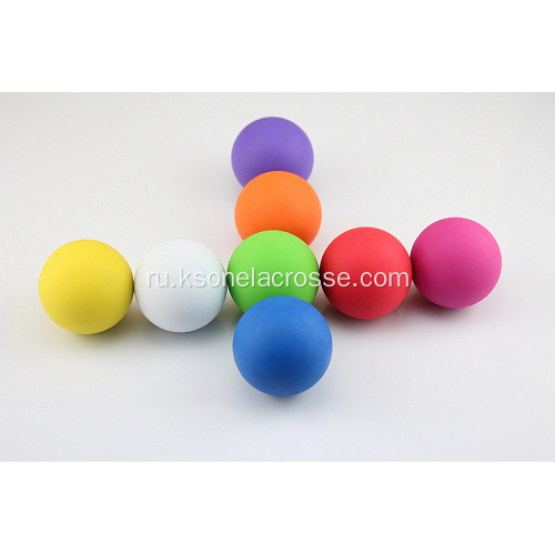 натуральные резиновые Лакросс мяч для продажи